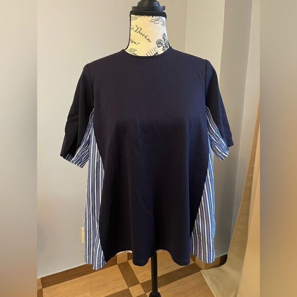 Slate & Willow
Navy Stripe Maternity Top - Picture 3 of 13